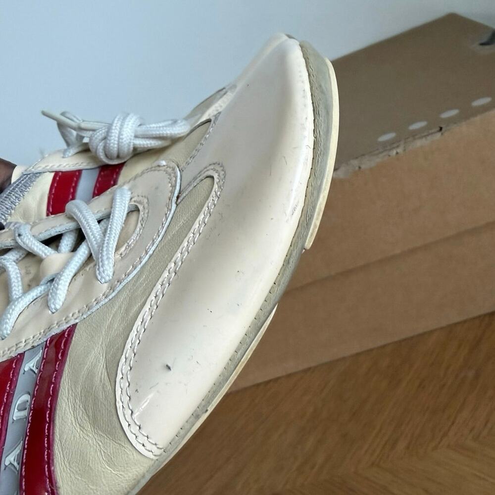Prada Sport Women Lace Up Ballet Flats- SZ 37.5 / US 7.5 - Picture 8 of 16